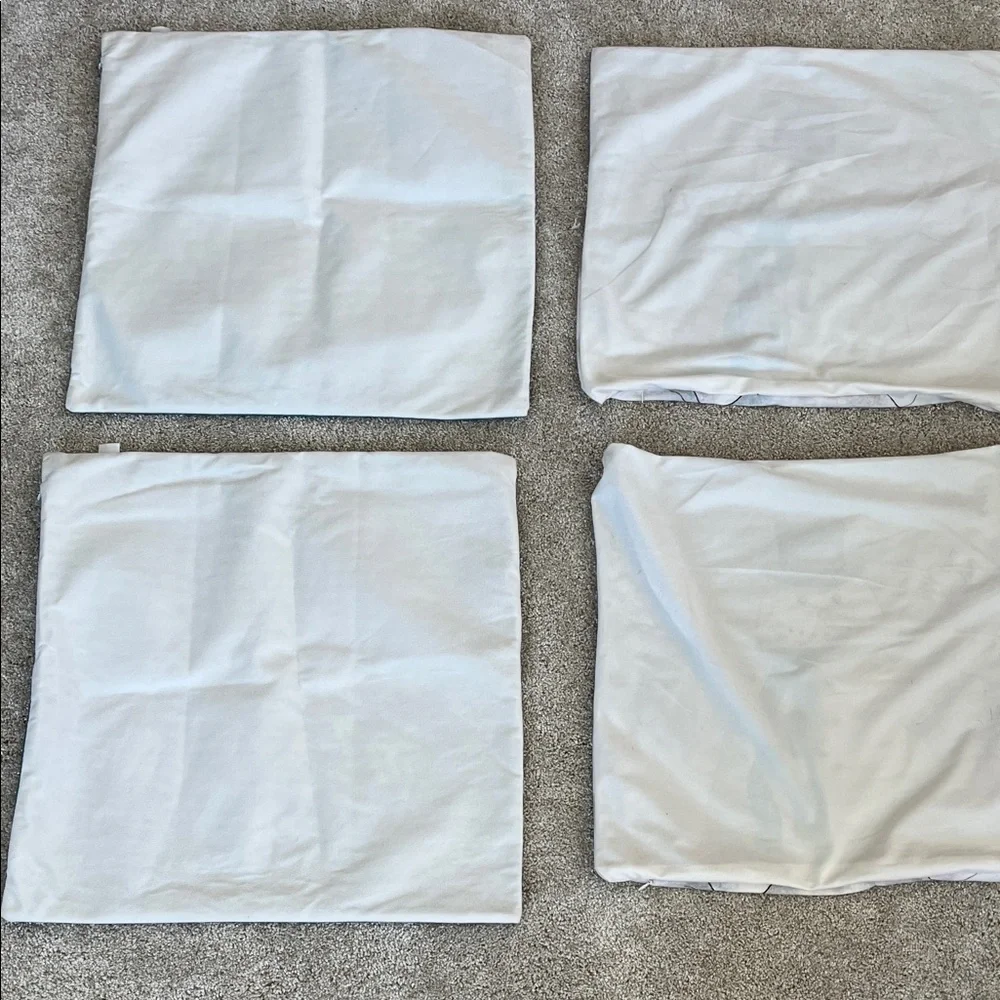 Snowflake and Snowman Holiday Pillow Covers